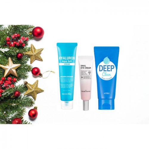 Set cadou pentru curățare si hidrarea feței