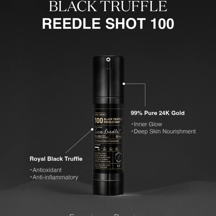 Ser concentrat cu trufe negre pentru regenerare și fermitate