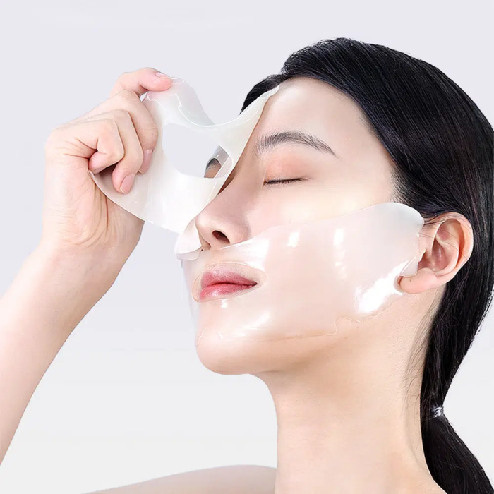 Mască din hidrogel cu colagen și peptide