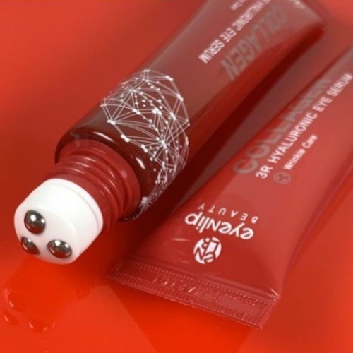 Serum-roller pentru conturul ochilor cu colagen