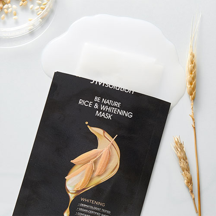 Mască din țesătură cu extract de orez