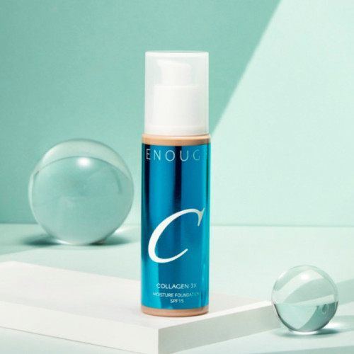 Fond de ten hidratant cu SPF15 si triplu complex de colagen №13N