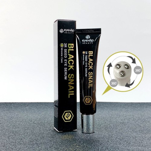 Serum-roller pentru conturul ochilor cu extract de mucina de melc negru