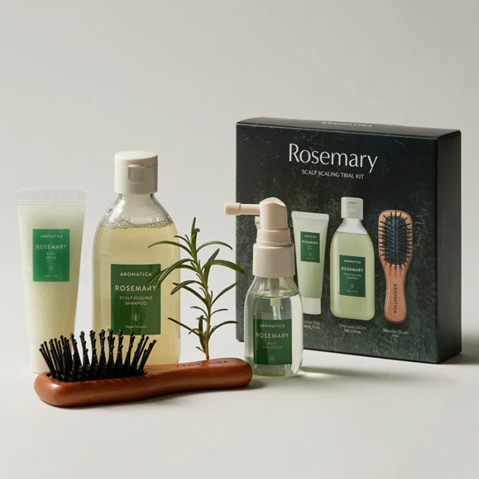 Set pentru îngrijirea părului cu extract de rozmarin