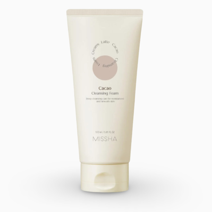 Spuma pentru curatarea tenului cu aroma de ciocolata