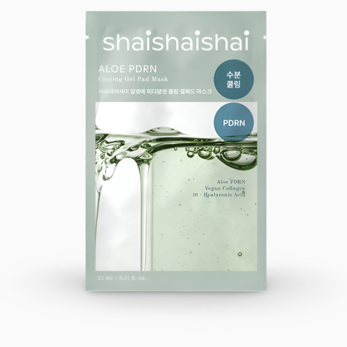 Masca din țesatură calmantă pentru față cu Aloe și PDRN