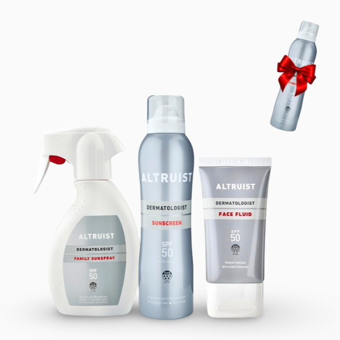 Set pentru plajă toată familia + cadou ALTRUIST Invisible Spray SPF50