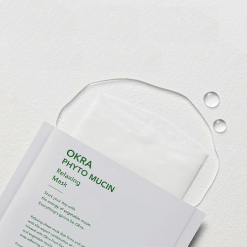 Masca din tesatura pentru fata cu extract de bame si fitomucina