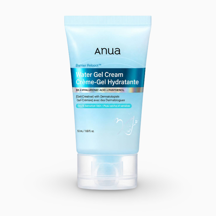 Cremă-gel lejeră pentru hidratarea tenului