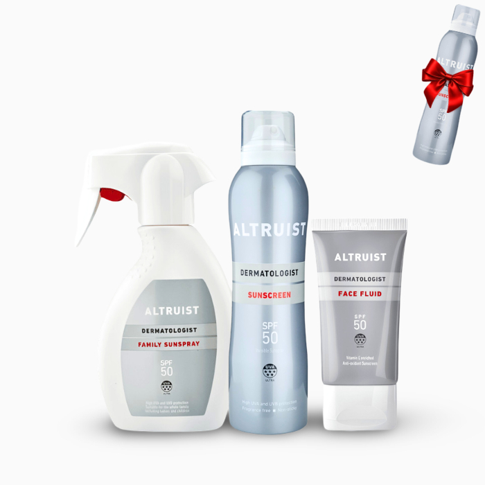 Set pentru plajă toată familia + cadou ALTRUIST Invisible Spray SPF50