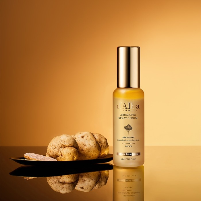 Serum spray hidratant cu extract de trufe albe