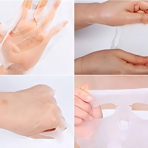 Masca din tesatura pentru fata cu extract de trandafir