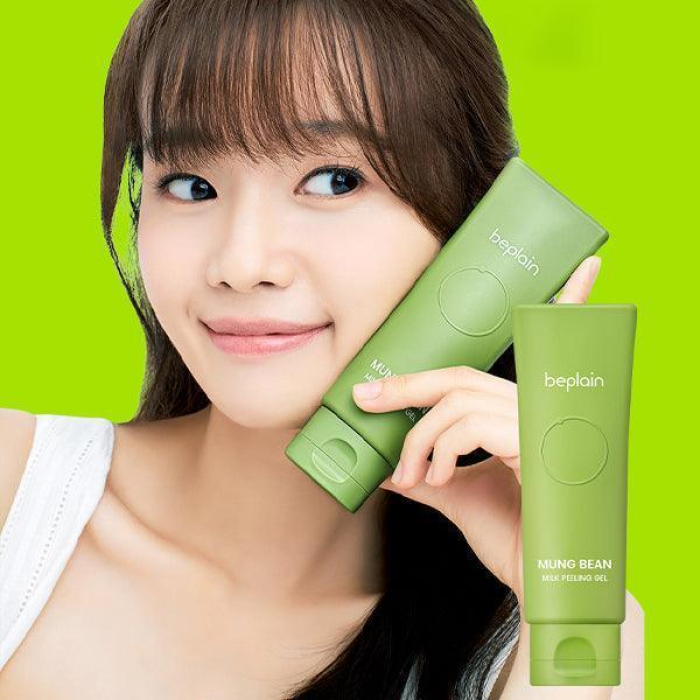 Gel exfoliant delicat cu lapte de fasole Mung