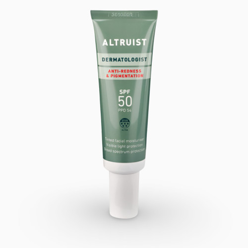 Защита от солнца SPF50 с пигментом от купероза и пигментных пятен