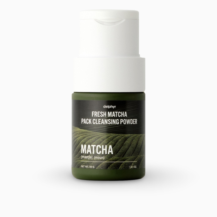Pudră de curățare cu Matcha și Niacinamidă
