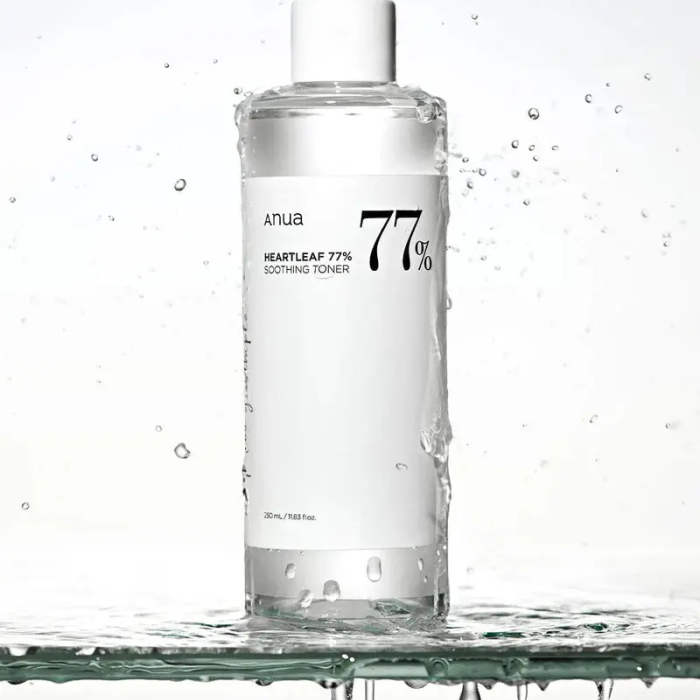 Toner calmant cu extract de Hottunya 77%