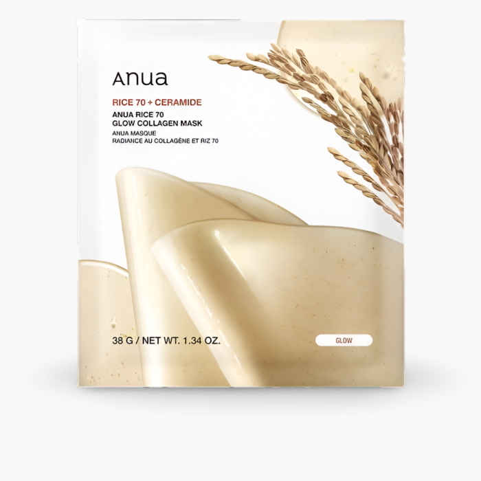 Mască din hidrogel cu extract de orez