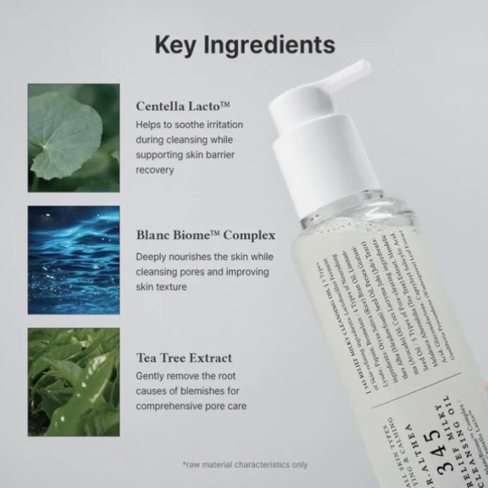 Ulei hidrofil pentru curățarea și demachierea tenului