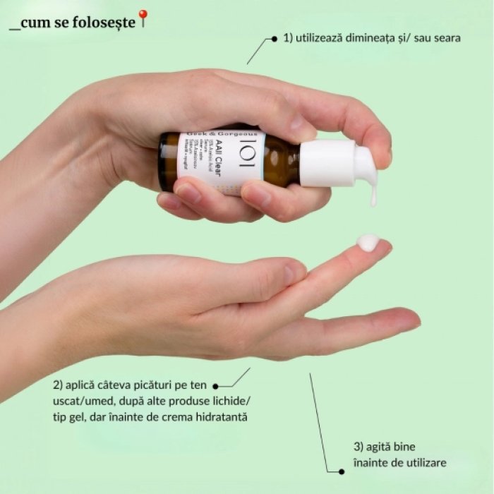 Ser cu 15% acid azelaic pentru imperfecțiuni și pete post-acneice