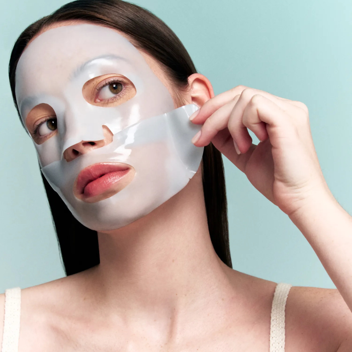 Mască din hidrogel acid hialuronic și micro-ace