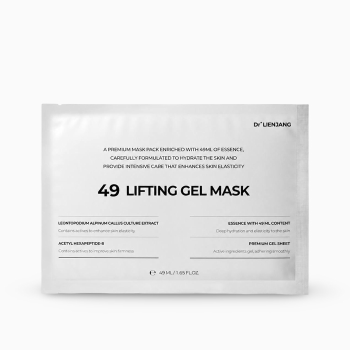 Mască gel hidratantă cu efect de lifting