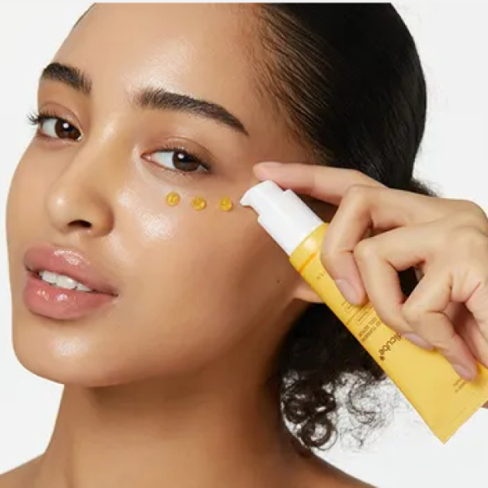 Gel-serum pentru zona ochilor cu acțiune iluminatoare