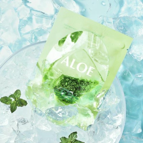 Masca din tesatura pentru fata cu Aloe Vera