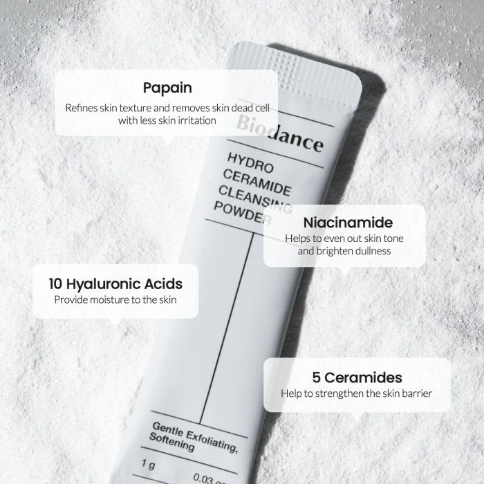 Pudra enzimatică cu Niacinamidă și Ceramide