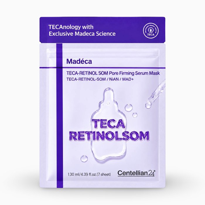 Mască din țesătură cu retinol pentru fermitate și efect anti-aging