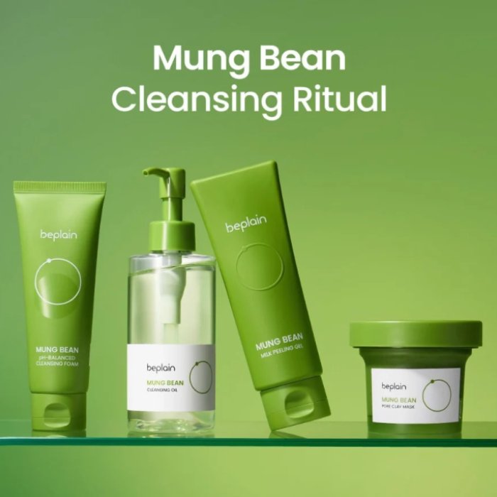 Gel exfoliant delicat cu lapte de fasole Mung