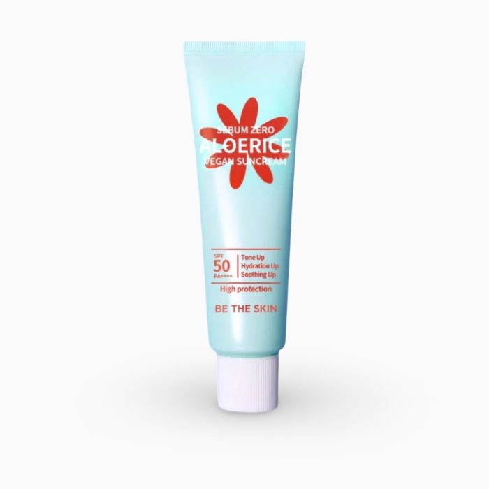 Солнцезащитное средство SPF50+ с экстрактами риса и алоэ вера