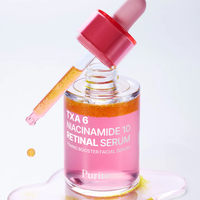 Концентрированная сыворотка с ниацинамидом 10%, ТХА 6% и ретиналом
