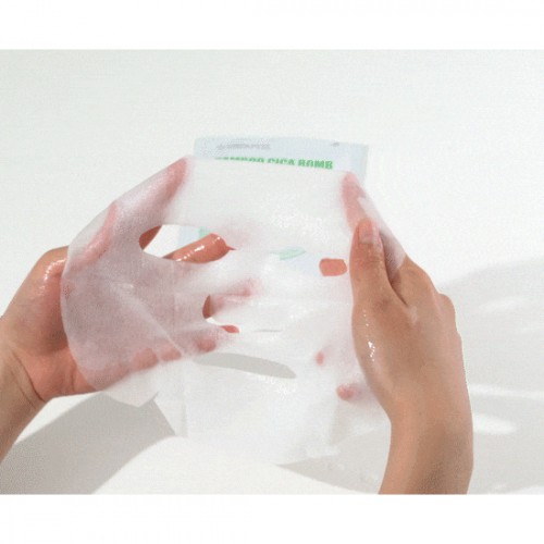 Тканевая маска для лица с экстрактом центеллы и бамбука