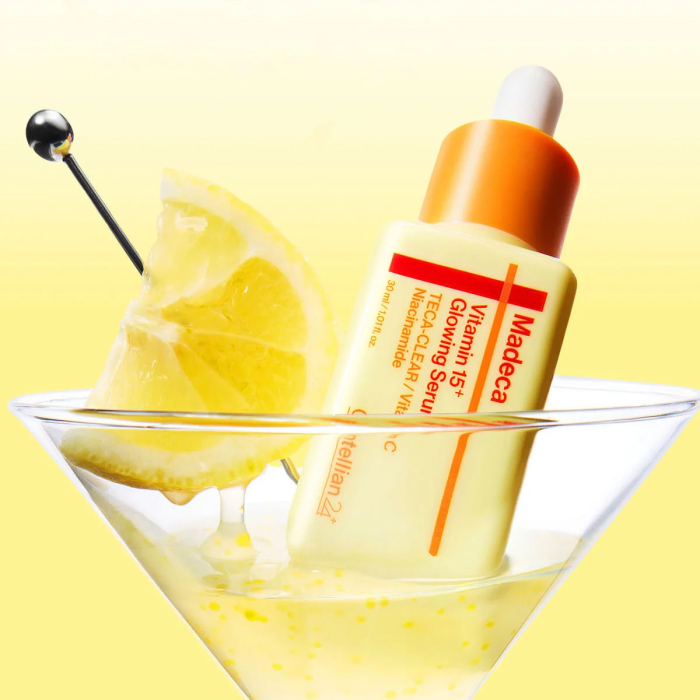 Ser iluminator cu complex de vitamine
