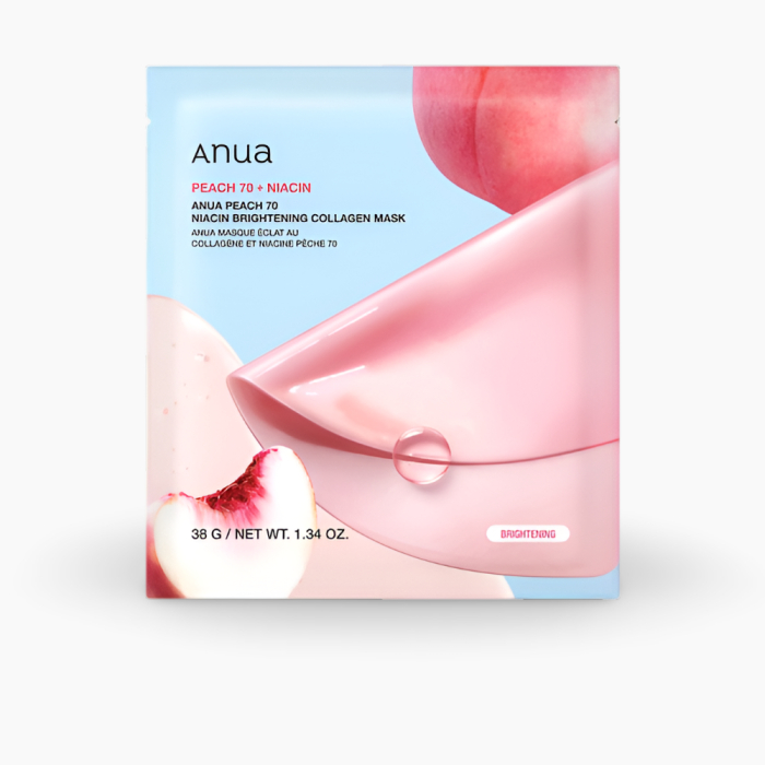 Гидрогелевая маска для лица с 70% экстрактом персика