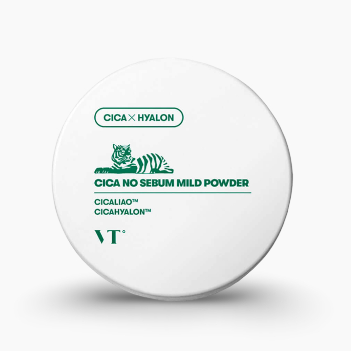 Матирующая пудра с центеллой азиатской