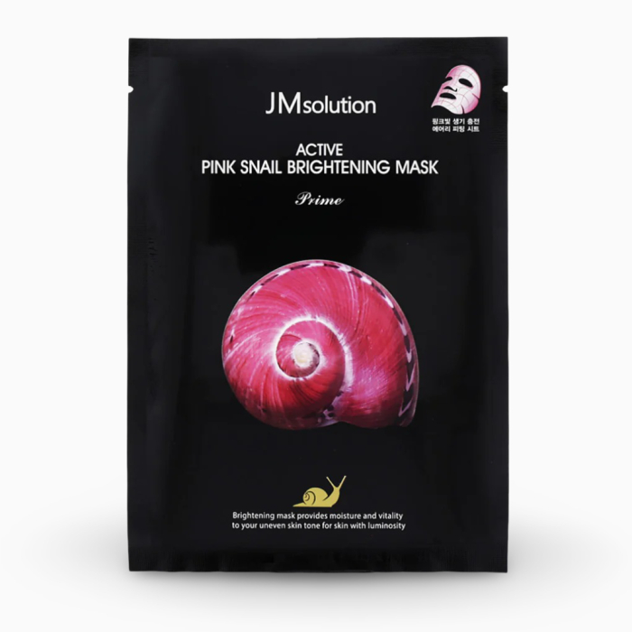 Mască din țesătură cu mucină de melc