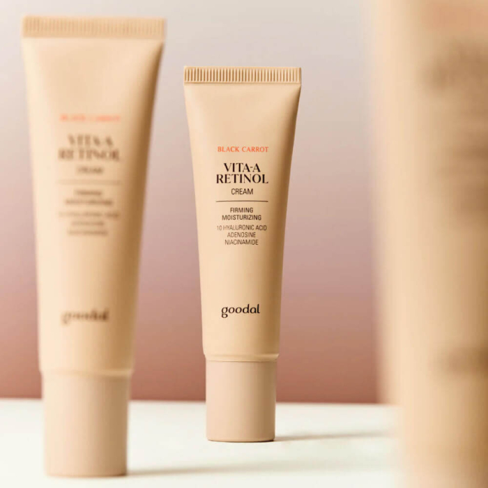 Cremă anti-rid cu retinol și morcov negru