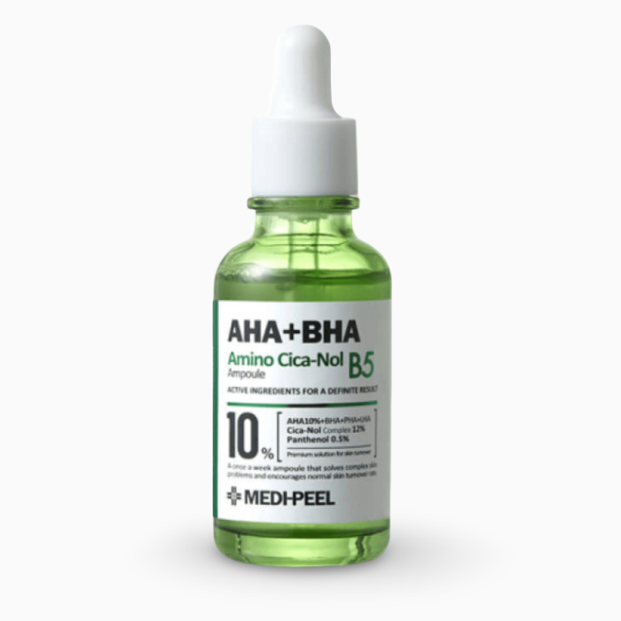 Ser exfoliant cu acizi si extract de Centella Asiatica