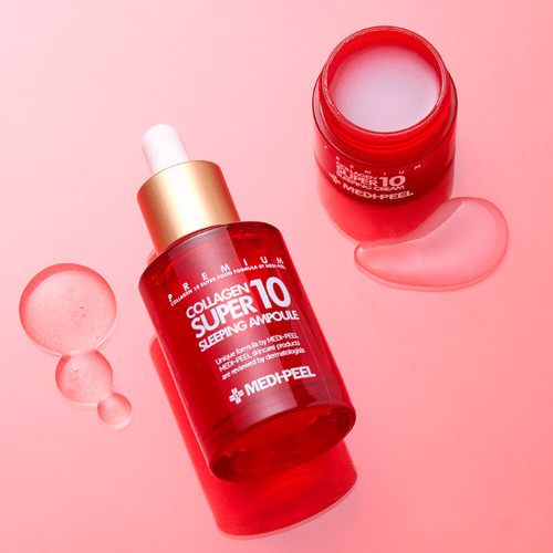 Ночной набор для омоложения кожи с коллагеном