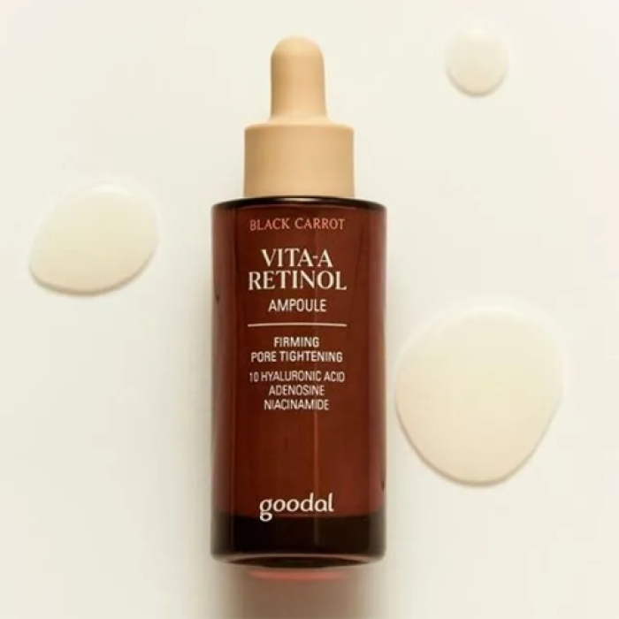 Ser cu retinol și morcov negru