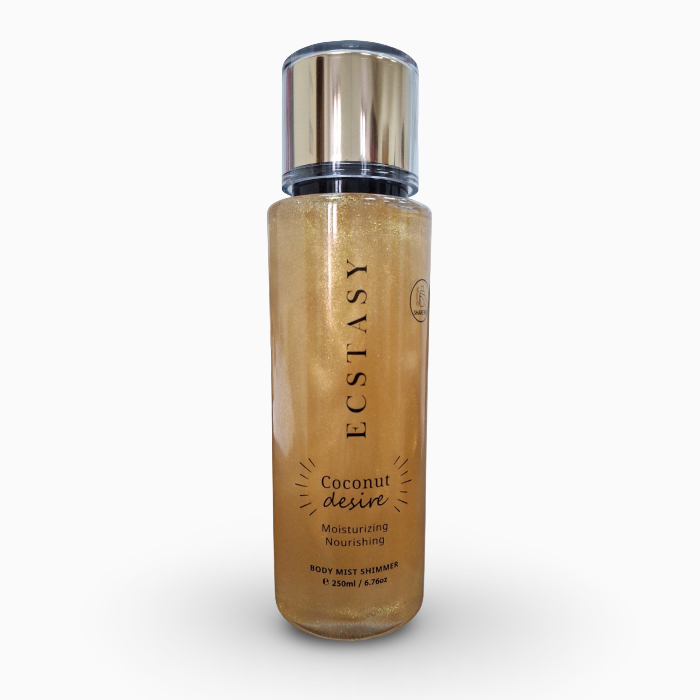 Mist strălucitor pentru bronz cu aromă de cocos
