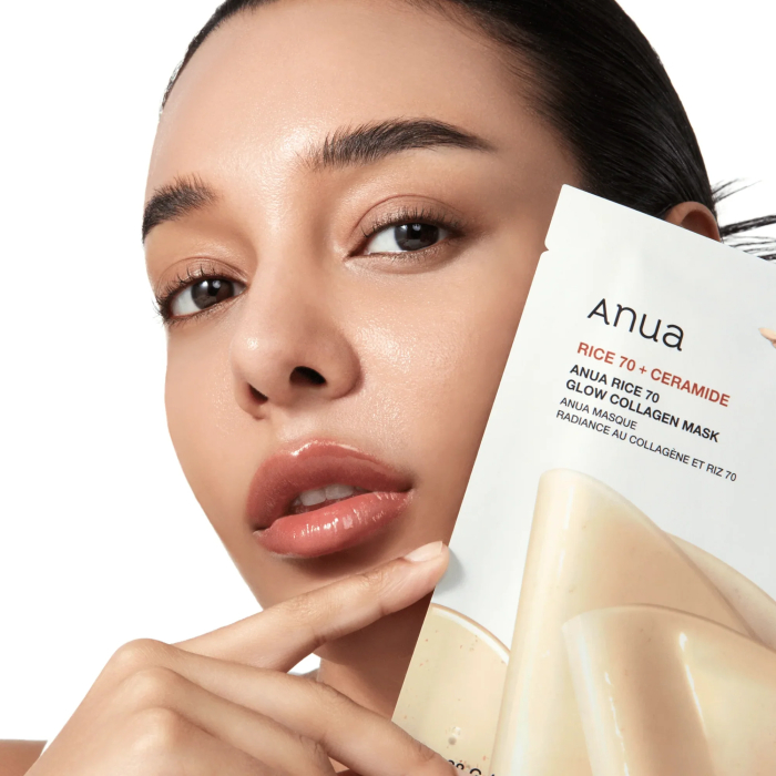 Mască din hidrogel cu extract de orez