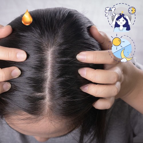 Fiole pentru stimularea creșterii parului 8*5 ml