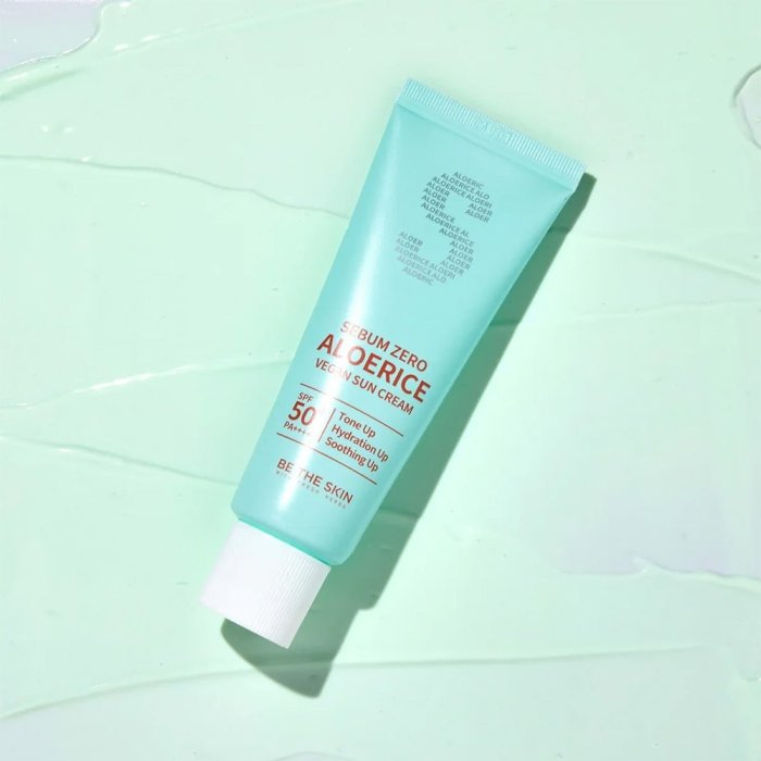 Солнцезащитное средство SPF50+ с экстрактами риса и алоэ вера