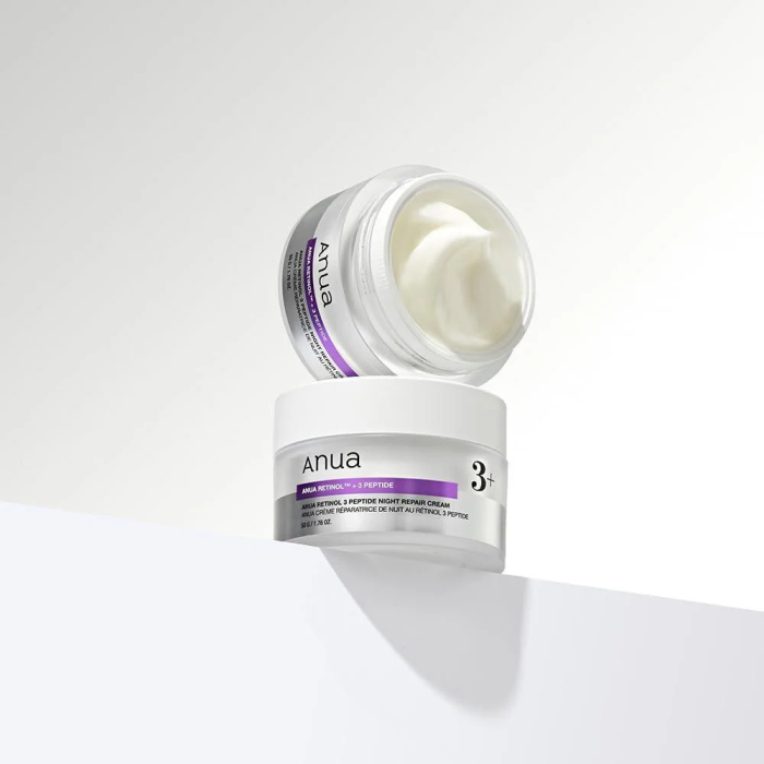 Cremă de noapte reparatoare cu retinol și peptide