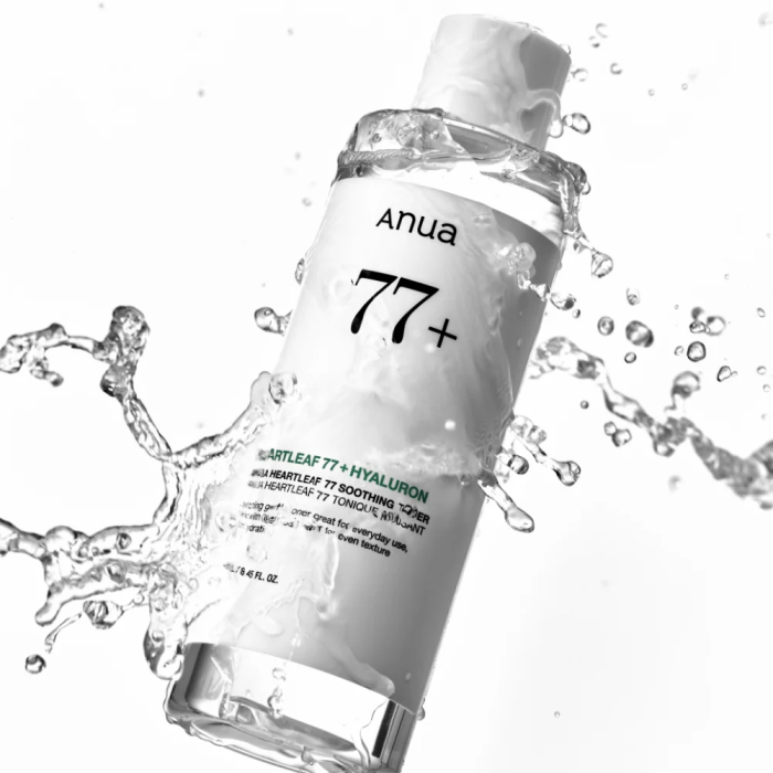 Toner calmant cu extract de Hottunya 77%