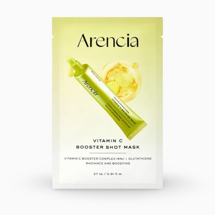 Mască din țesatură iluminantă cu Vitamina C și Glutation