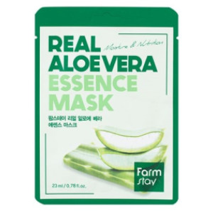 Masca din tesatura pentru fata cu extract de Aloe Vera