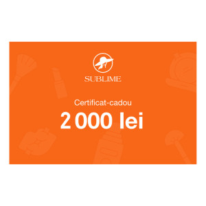 Certificat Cadou 2000 Lei